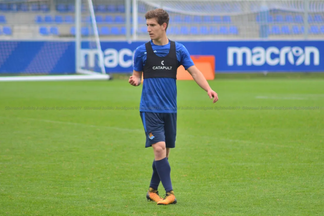 Aihen Muñoz alcanza los 200 partidos oficiales con la Real Sociedad